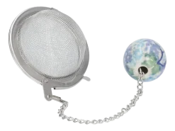 Theezeef Bunzlau Castle Tea Ball Small Blue Garden