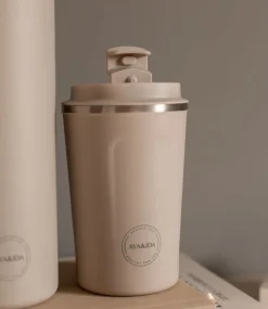 Thermosbeker AYA&IDA CUP2GO Cream Beige 380 ml