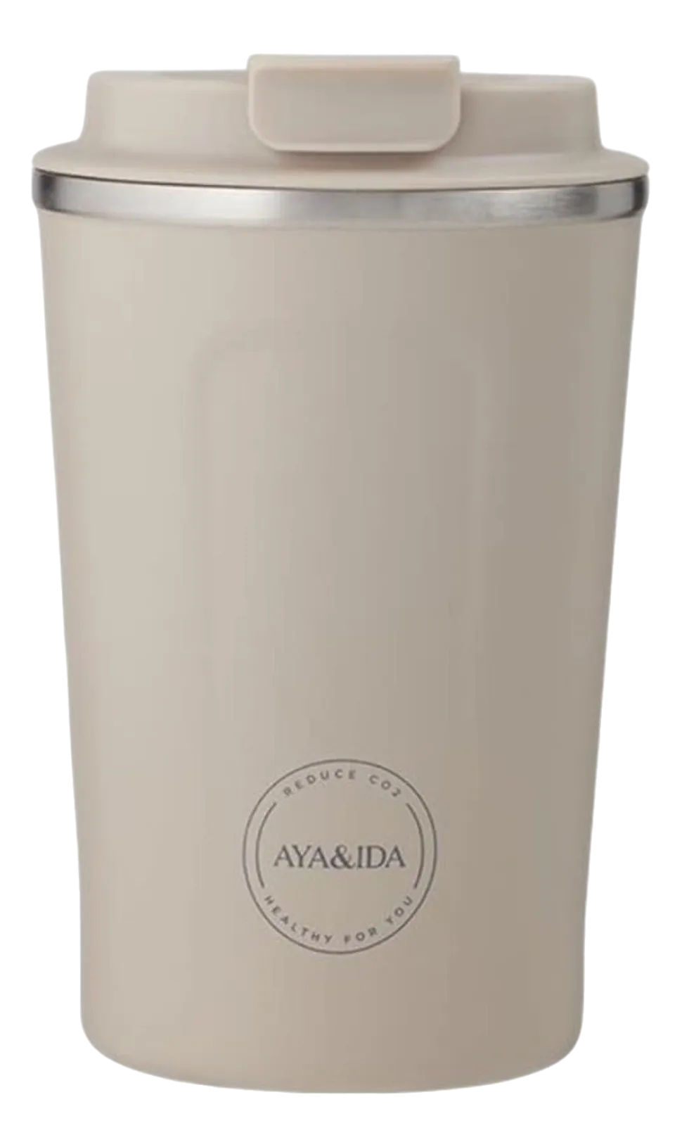 Thermosbeker AYA&IDA CUP2GO Cream Beige 380 ml