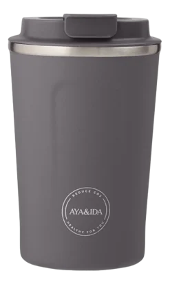 AYA&IDA Thermosbeker CUP2GO Dark Grey 380 ml Sale
