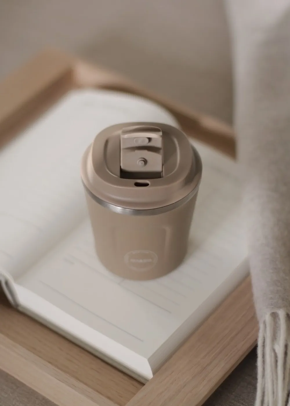 AYA&IDA Thermosbeker CUP2GO Dusty Brown 240 ml Hot