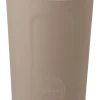 Thermosbeker AYA&IDA CUP2GO Dusty Brown 380 ml
