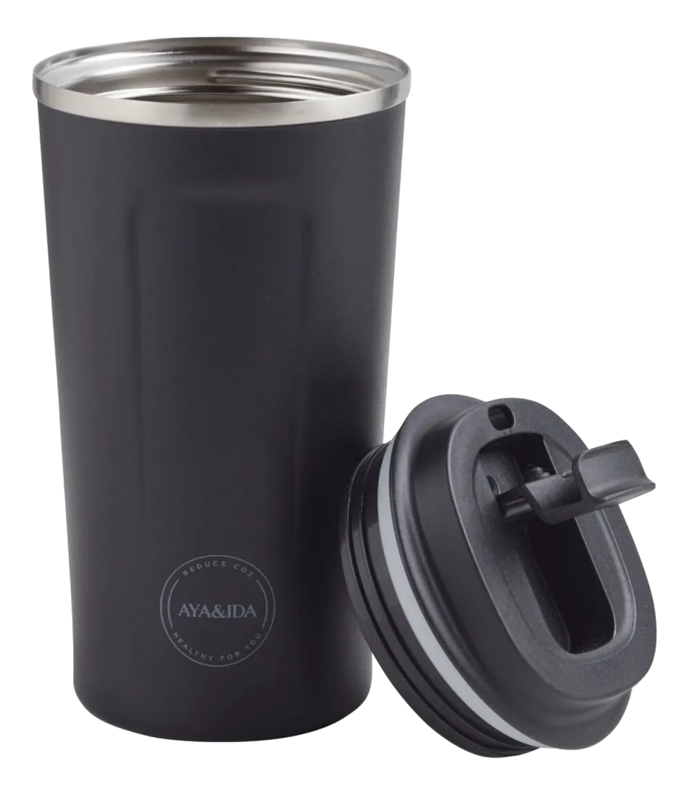 AYA&IDA Thermosbeker CUP2GO Matte Black 500 ml Sale