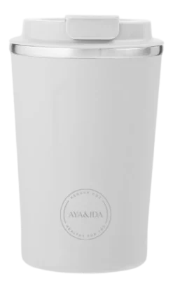 Thermosbeker AYA&IDA CUP2GO Winter White 380 ml
