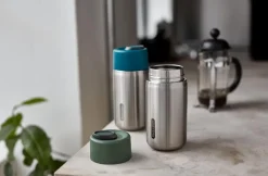 Black+Blum Thermosbeker Insulated Travel Cup Blauw 340 ml Best