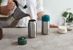 Black+Blum Thermosbeker Insulated Travel Cup Groen 340 ml New