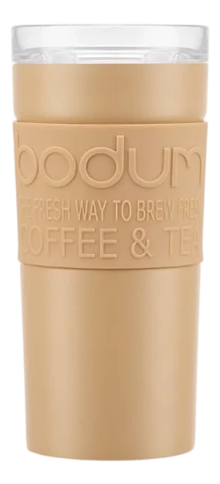 Thermosbeker Bodum Travel Mug Vacuüm Gepoedercoat RVS Iced Vanille Latte 350 ml