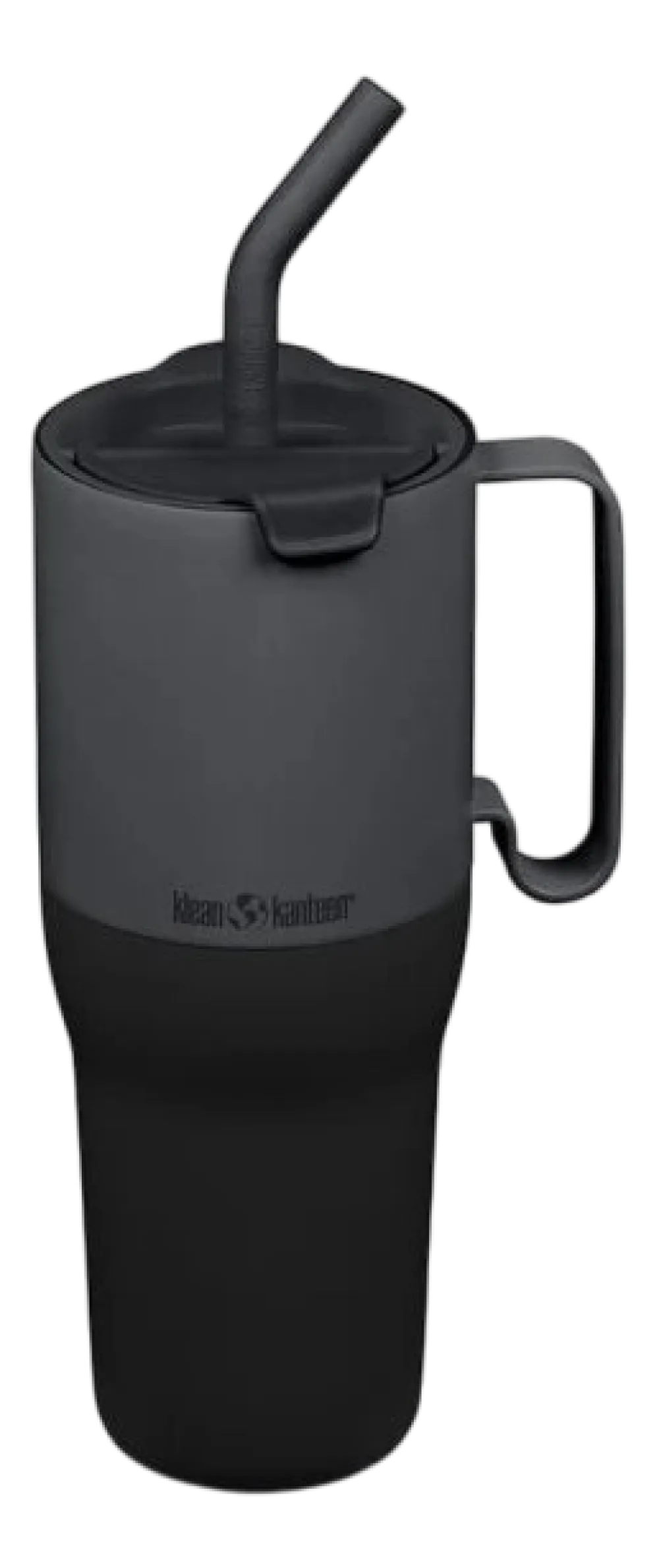 Klean Kanteen Thermosbeker Rise Tumbler 1065ml Straw Lid Asphalt Discount
