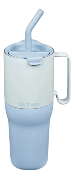 Klean Kanteen Thermosbeker Rise Tumbler 1065ml Straw Lid Ice Blue