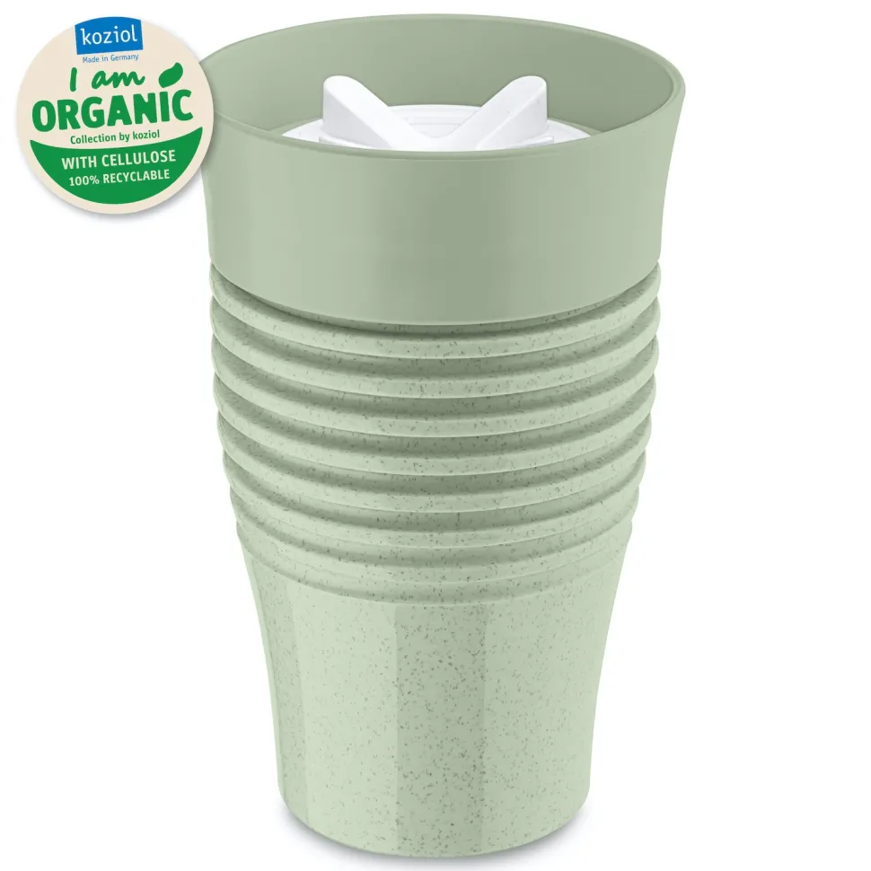 Thermosbeker Koziol Safe To Go 400 ml Organic Green