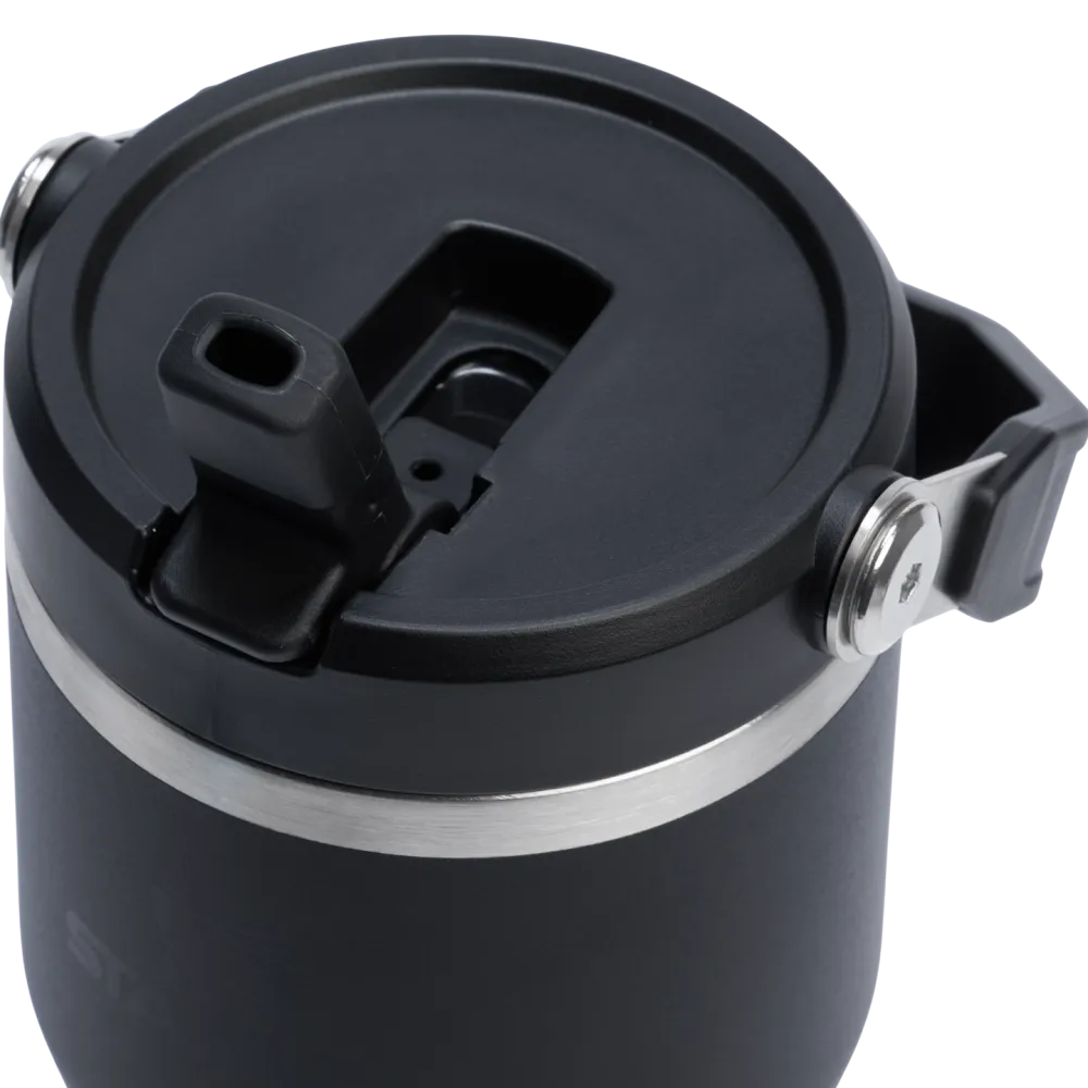 Stanley PMI Thermosbeker Stanley The IceFlow Flip Straw 2.0 Tumbler 0,59L Black 2.0 Clearance