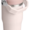 Thermosbeker Stanley The IceFlow Flip Straw 2.0 Tumbler 0,41L Rose Quartz