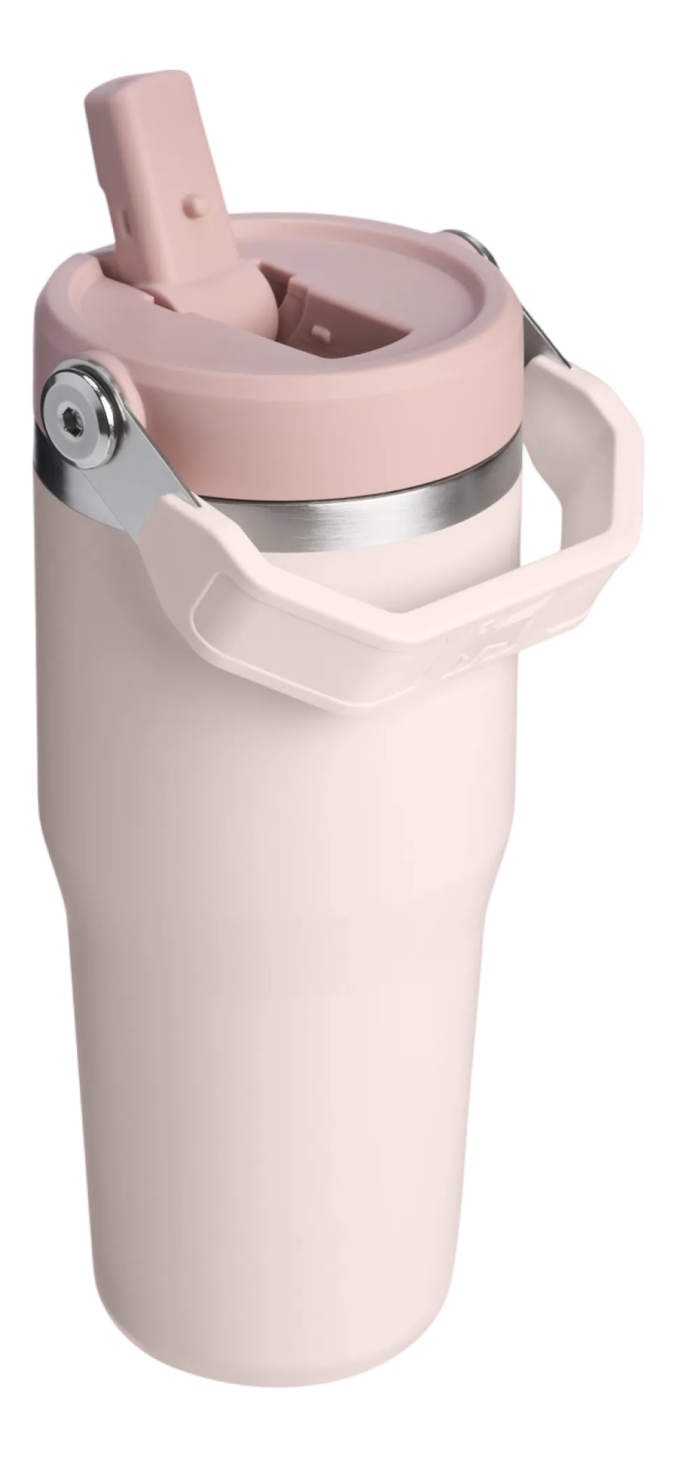 Thermosbeker Stanley The IceFlow Flip Straw 2.0 Tumbler 0,41L Rose Quartz