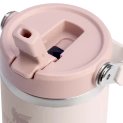 Thermosbeker Stanley The IceFlow Flip Straw 2.0 Tumbler 0,41L Rose Quartz