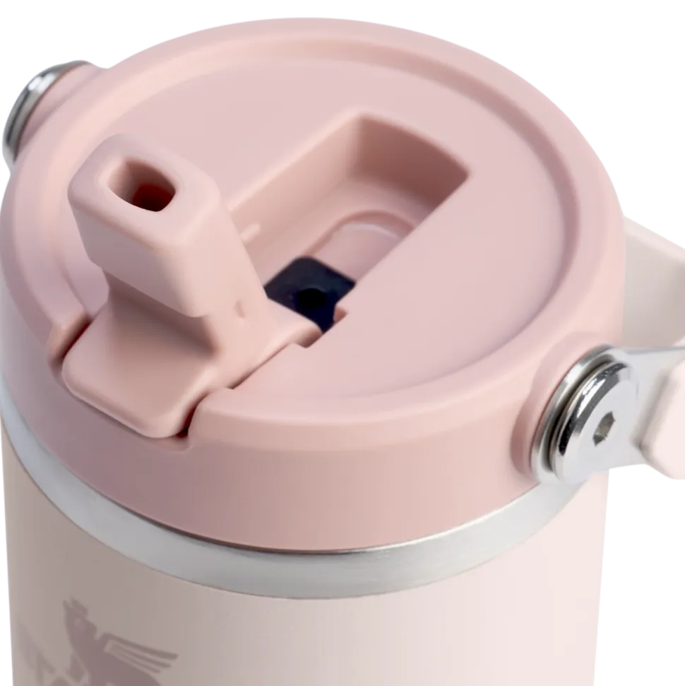 Thermosbeker Stanley The IceFlow Flip Straw 2.0 Tumbler 0,41L Rose Quartz