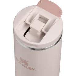 Thermosbeker Stanley The Transit Fliptop Mug 0,47L Rose Quartz
