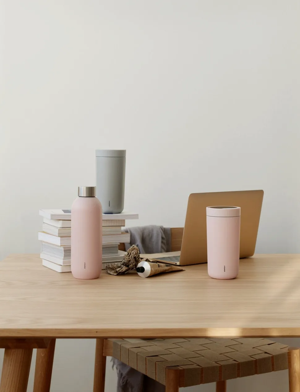 Thermosbeker Stelton To Go Click Soft Rose 400 ml