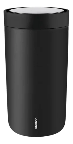Thermosbeker Stelton To Go Click Soft Black 200 ml
