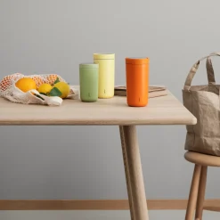 Stelton Thermosbeker To Go Click Steel 0,4L Dark Blue Metallic Clearance