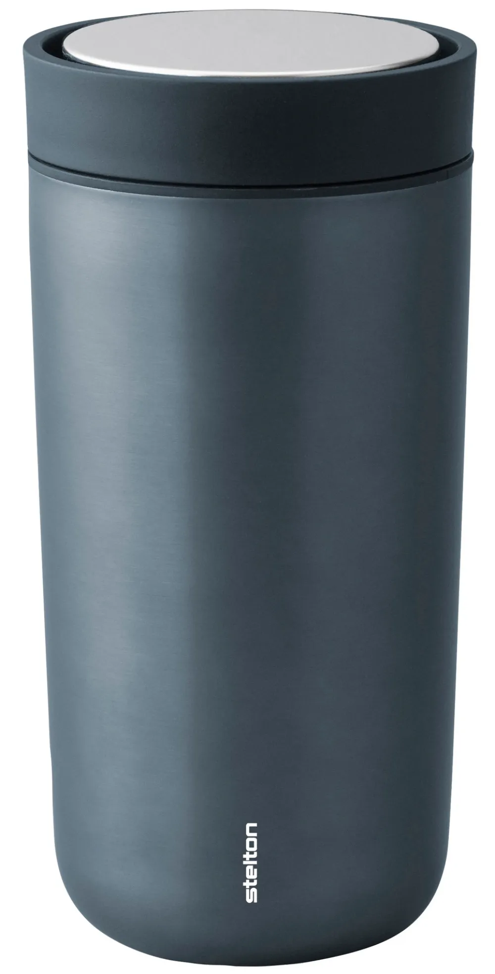 Stelton Thermosbeker To Go Click Steel 0,4L Dark Blue Metallic Clearance
