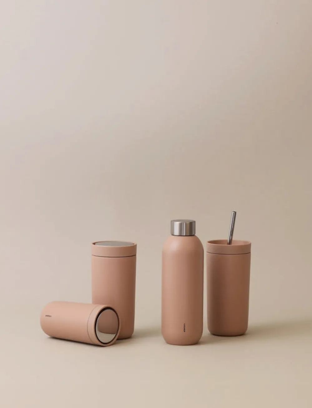 Stelton Thermosbeker To Go Click Vacuum Insulated Cup 0.4L Heather