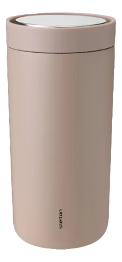 Stelton Thermosbeker To Go Click Vacuum Insulated Cup 0.4L Heather