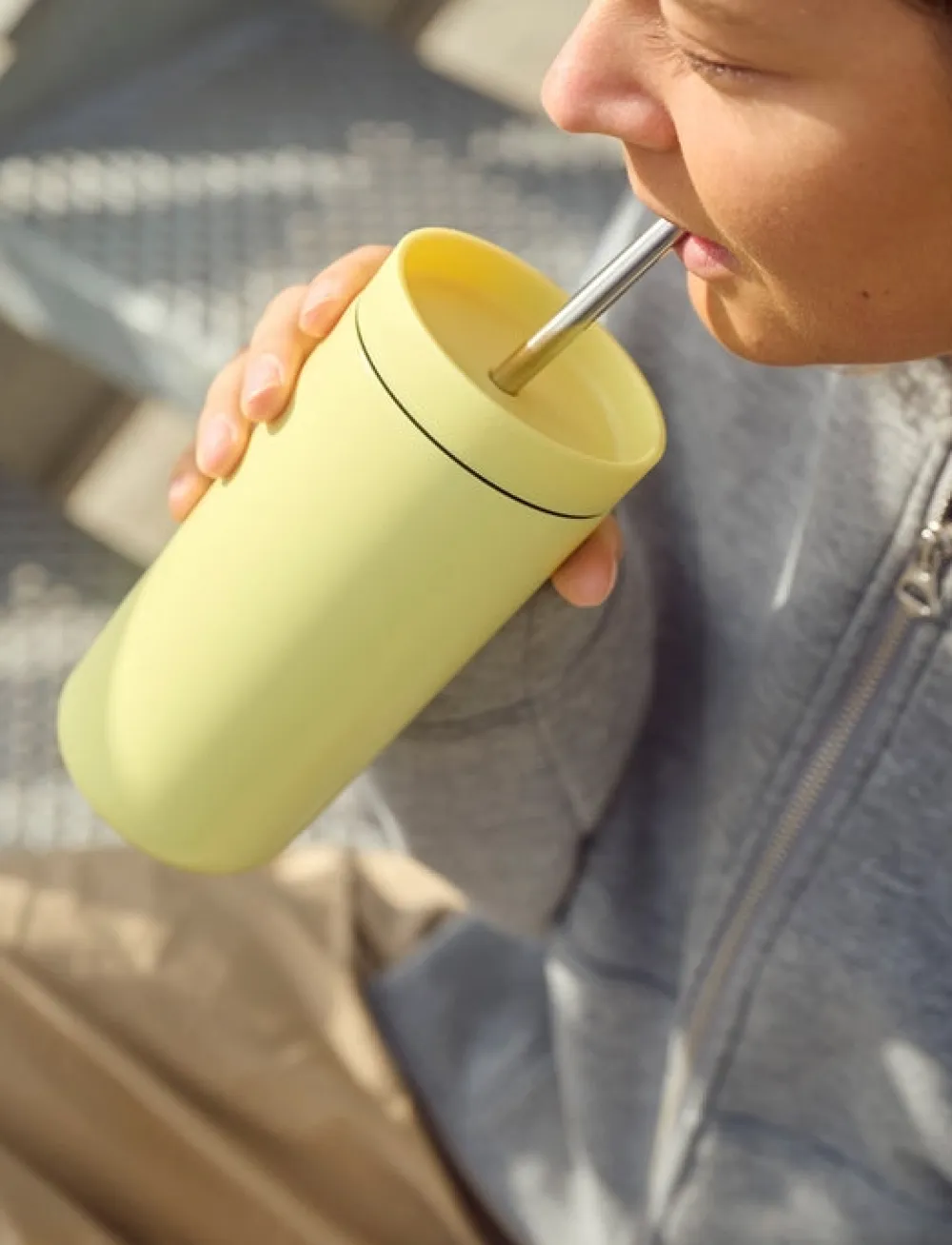 Stelton Thermosbeker To Go Sip Vacuum Insulated Cup With Straw 0.4L Laevis
