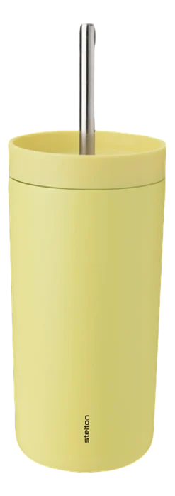 Stelton Thermosbeker To Go Sip Vacuum Insulated Cup With Straw 0.4L Laevis