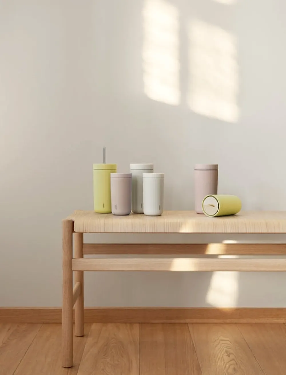 Stelton Thermosbeker To Go Sip Vacuum Insulated Cup With Straw 0.4L Laevis