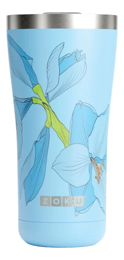 Thermosbeker ZOKU Sky Lily Floral 550 ml