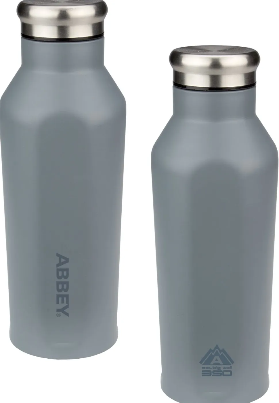 Thermosfles Abbey Dubbelwandig Godafoss Grijs Zilver (0,35L)