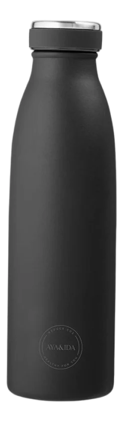 AYA&IDA Thermosfles Drinking Bottle Matte Black 500 ml Outlet