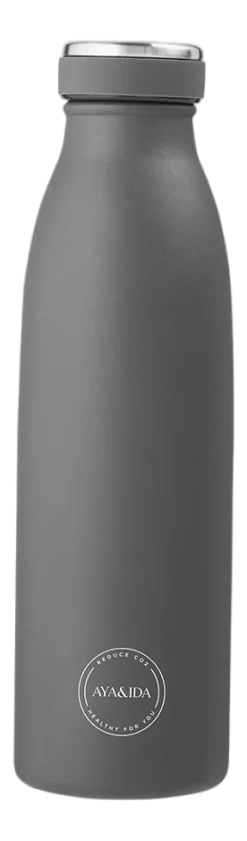 AYA&IDA Thermosfles Drinking Bottle Dark Grey 500 ml