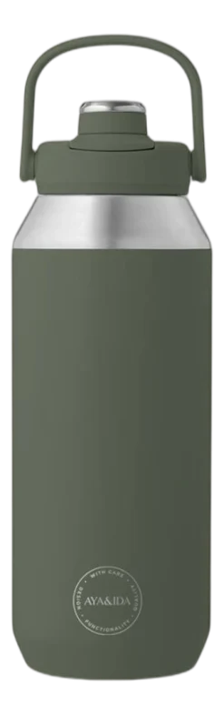 Thermosfles AYA&IDA Sports Bottle Tropical Green 950 ml