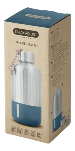 Black+Blum Thermosfles Explorer Blauw 650 ml Online