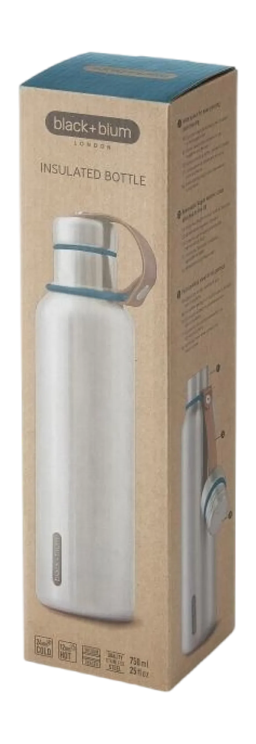 Thermosfles Black+Blum Insulated Blauw 750 ml