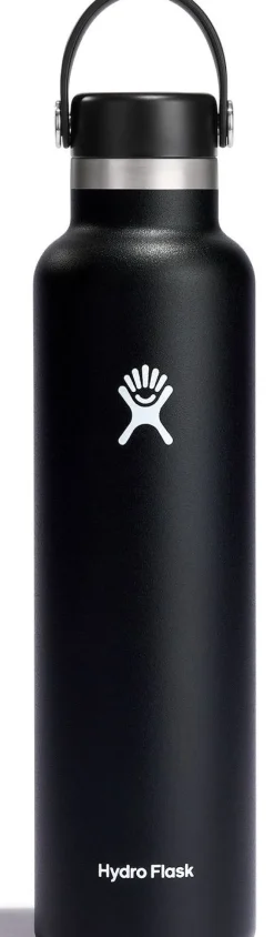 Hydro Flask Thermosfles Standard Mouth Flex Cap Black 709 ml Hot