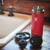 Thermosfles Hydro Flask Wide Mouth Flex Sip Lid Black 355 ml
