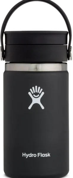 Thermosfles Hydro Flask Wide Mouth Flex Sip Lid Black 355 ml