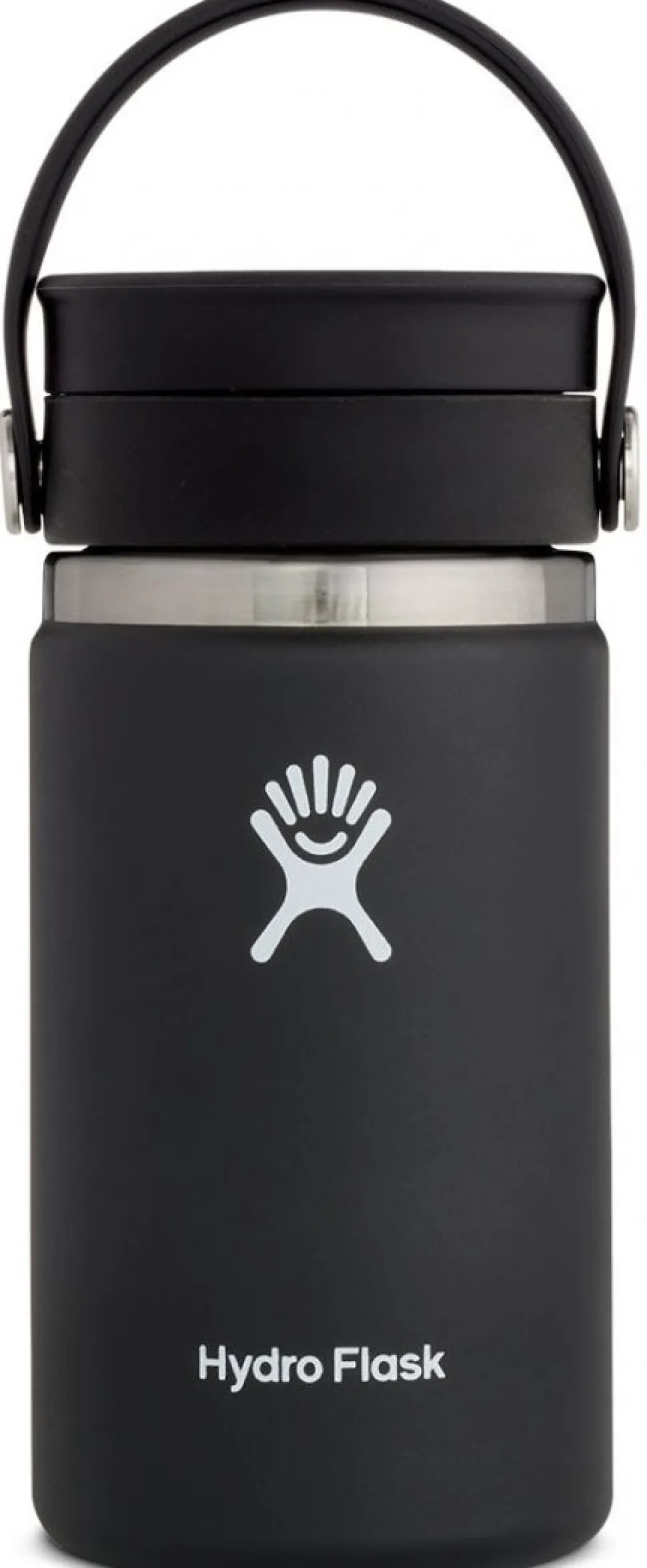 Thermosfles Hydro Flask Wide Mouth Flex Sip Lid Black 355 ml