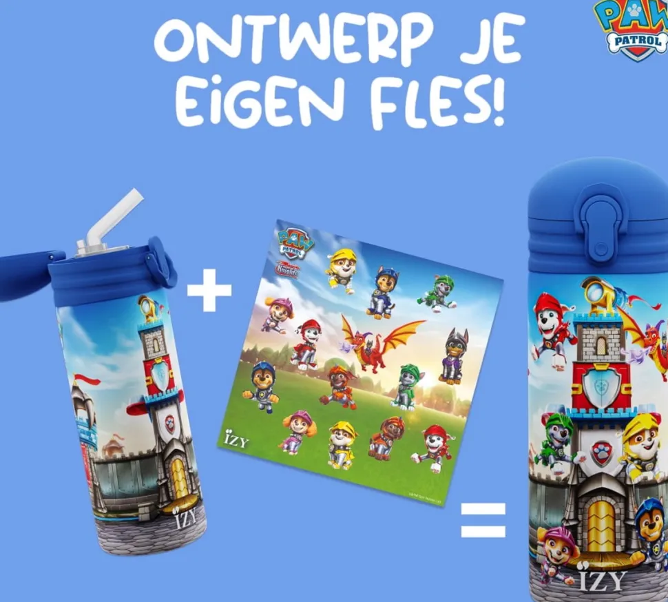 Thermosfles IZY Kids Paw Patrol Rescue Knights 350 ml