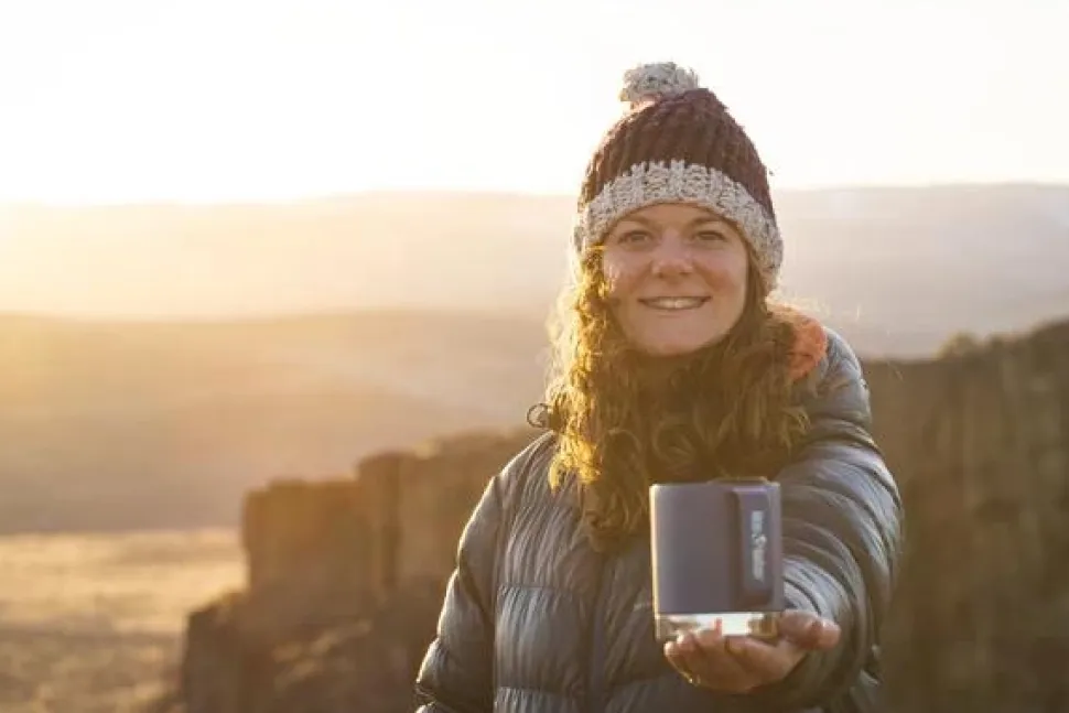 Thermosfles Klean Kanteen Geisoleerde CampMug 355ml Rood