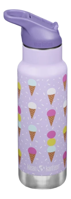 Klean Kanteen Thermosfles Kids Classic Narrow 355ml Flip Seal Sport Cap Ice Cream Hot
