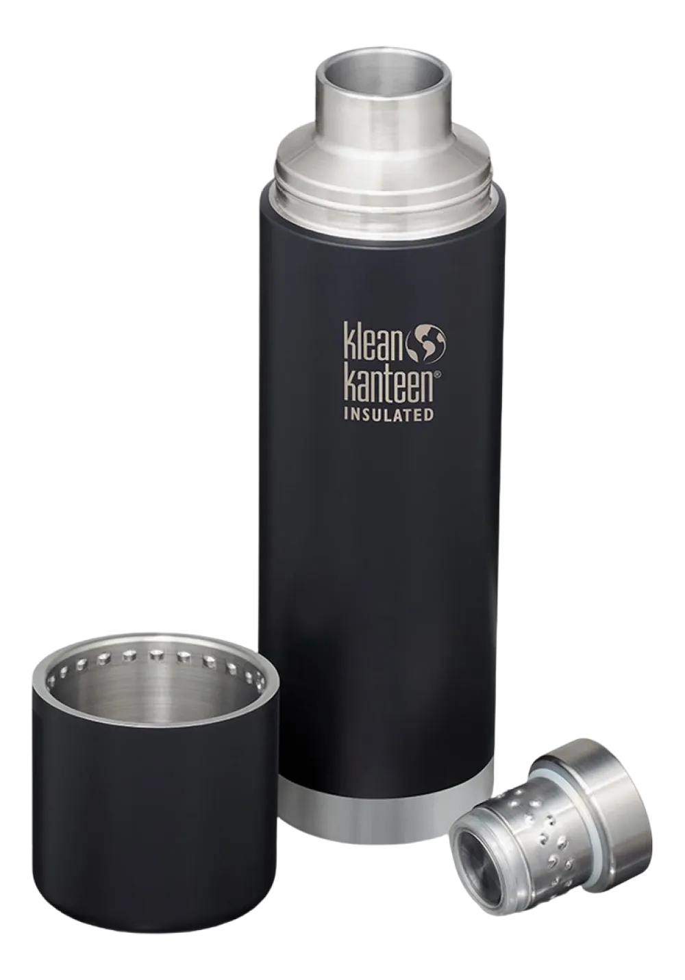 Klean Kanteen Thermosfles TKPro Shale Black Mat 1L New