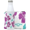 Thermosfles Mizu S6 White Hibiscus Aloha Pouch