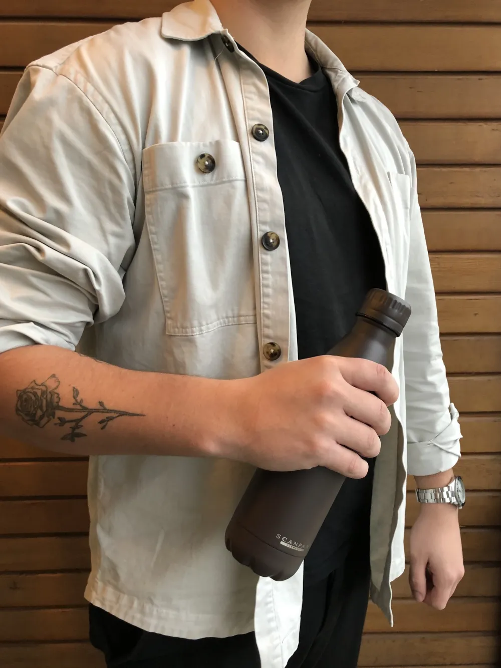Scanpan Thermosfles TO GO Tannin 1 L Sale
