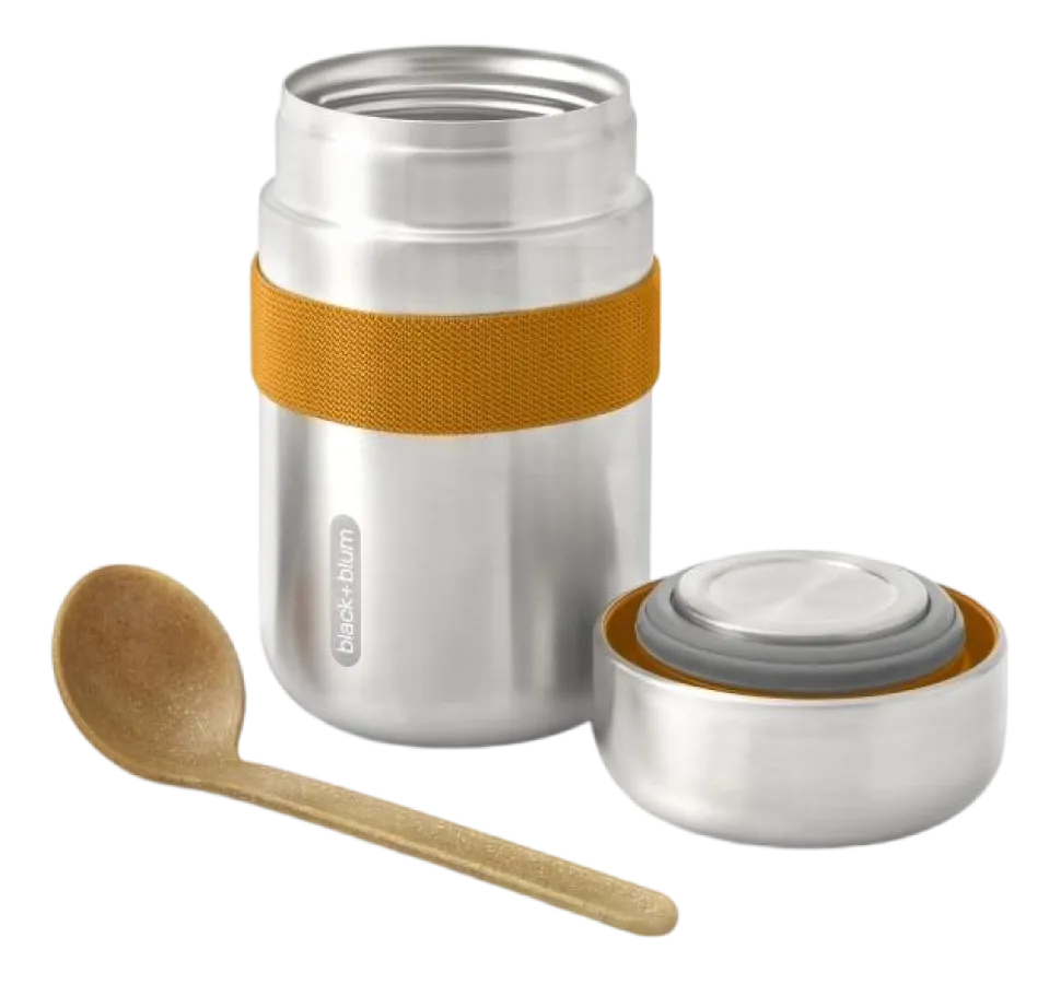 Thermoskan Black+Blum Food Flask Oranje 400 ml