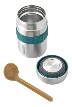 Black+Blum Thermoskan Food Flask Blauw 400 ml New