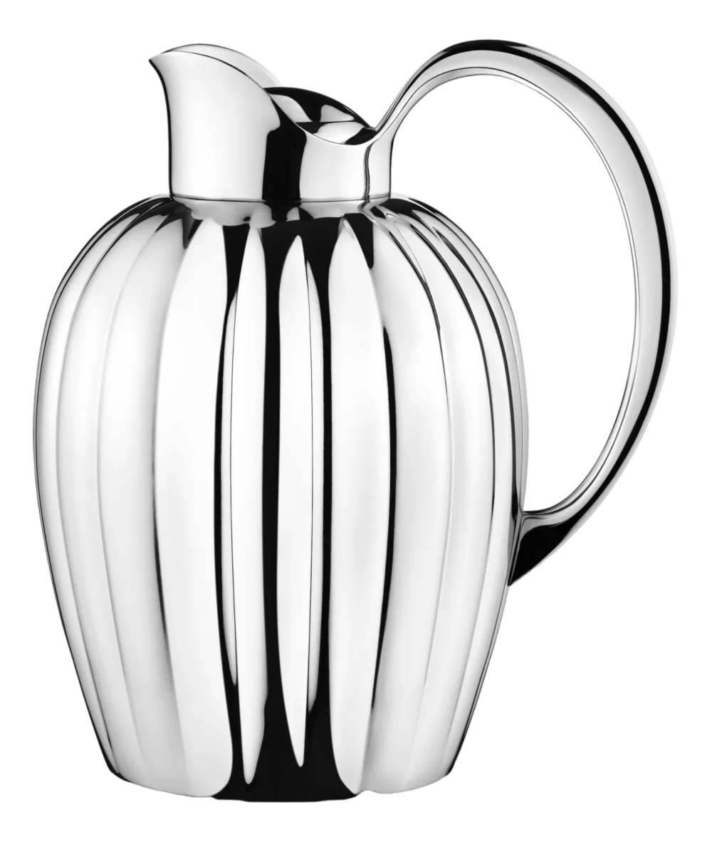 Georg Jensen Thermoskan Bernadotte W. Push Stopper 1L