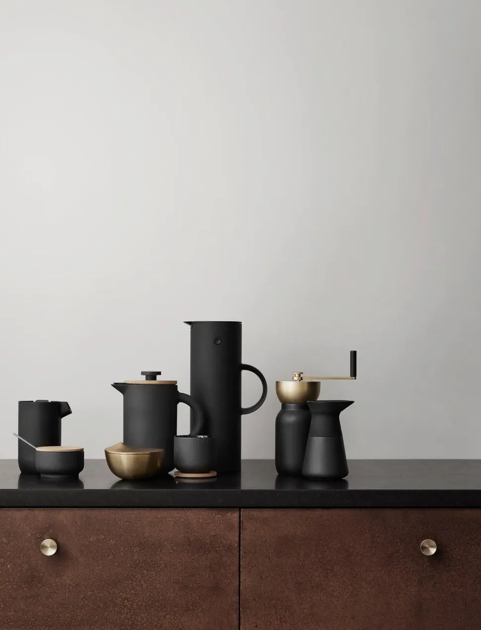 Thermoskan Stelton EM77 Soft Black 1 L